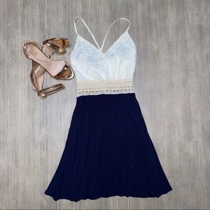 Crocheted Waist Dress